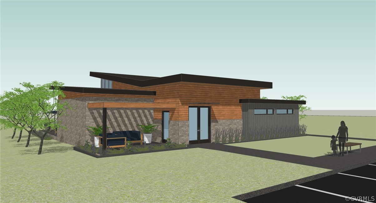 4208 Lind Lane Midlothian, VA 23112 - Photo 30 of 34 a view of a house with a garage and a table