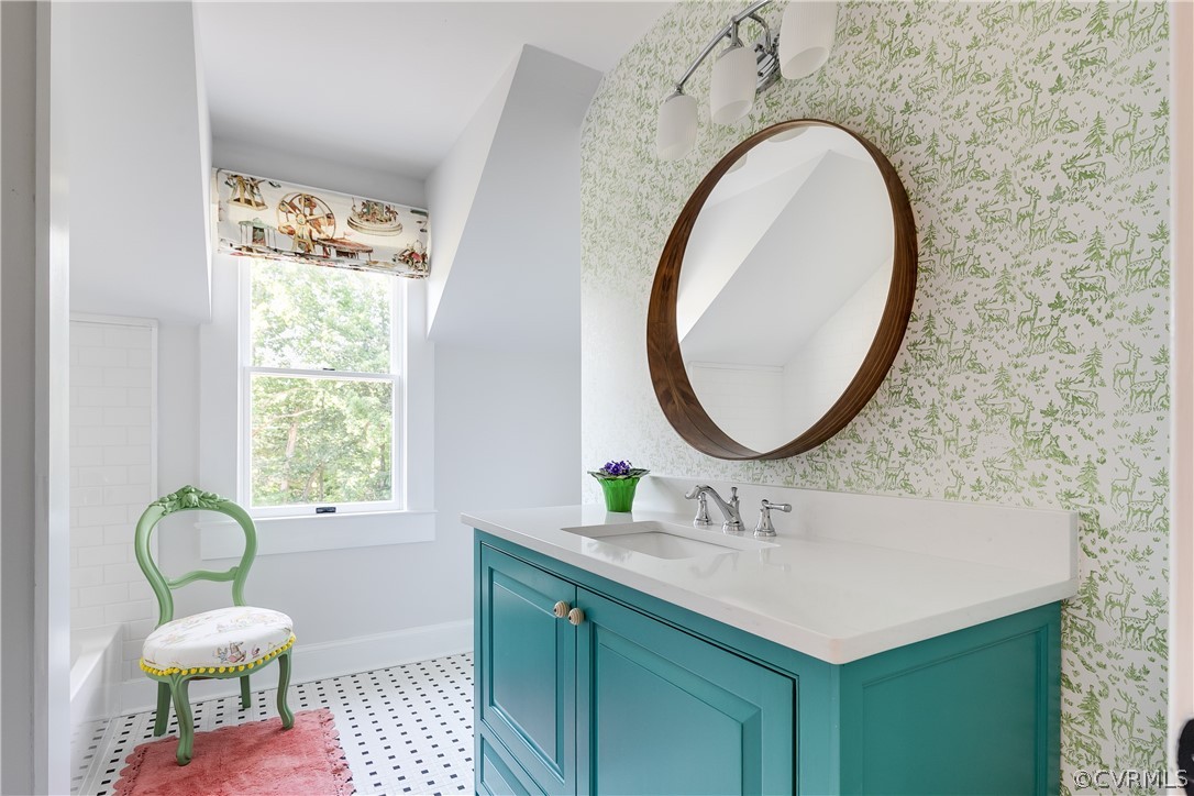1720 Norwood Road Bruington, VA 23023 - Photo 29 of 50 a bathroom with a sink mirror and a toilet