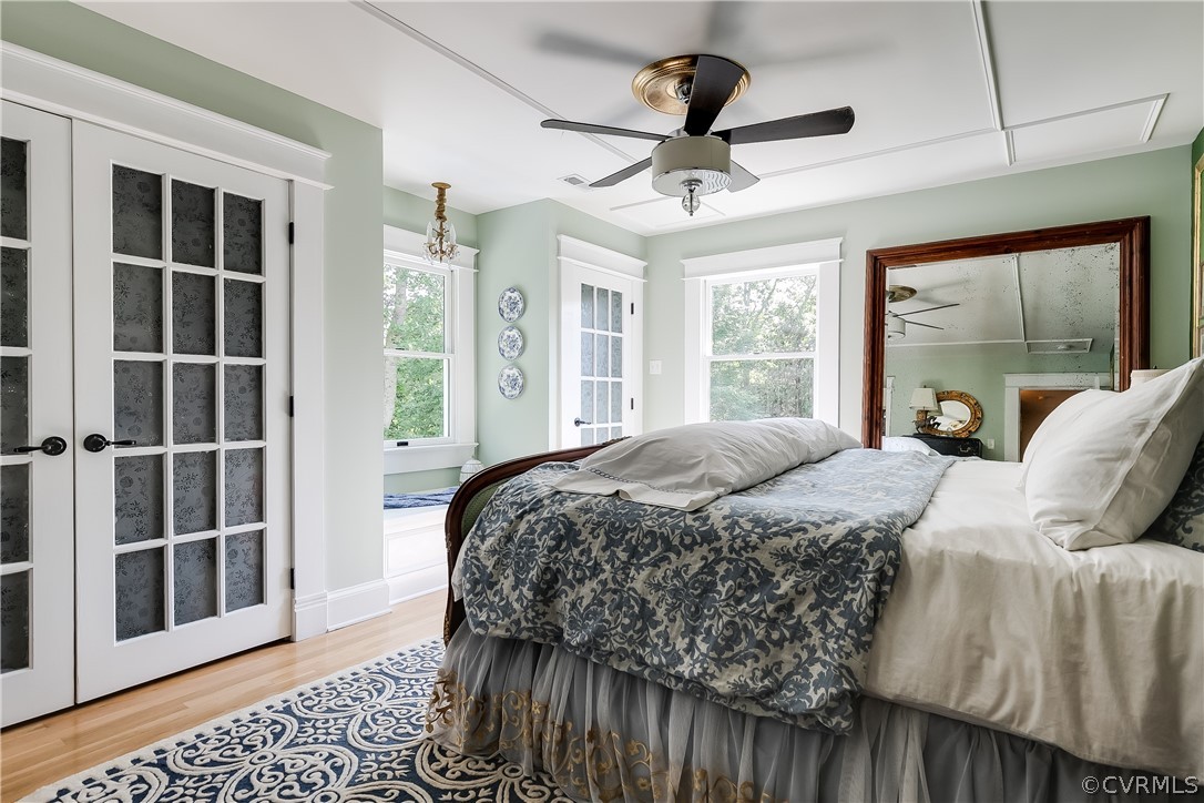 1720 Norwood Road Bruington, VA 23023 - Photo 33 of 50 a bedroom with a large bed and a window