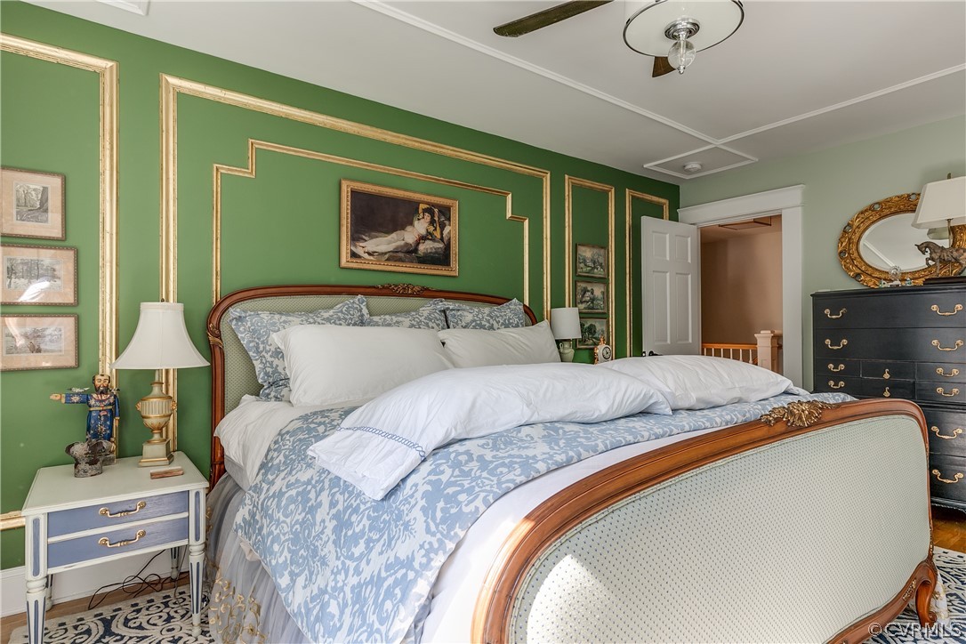 1720 Norwood Road Bruington, VA 23023 - Photo 34 of 50 a bedroom with a bed and dresser with mirror