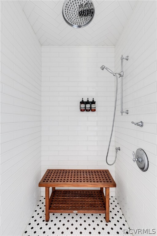 1720 Norwood Road Bruington, VA 23023 - Photo 39 of 50 a bathroom with a shower and a window