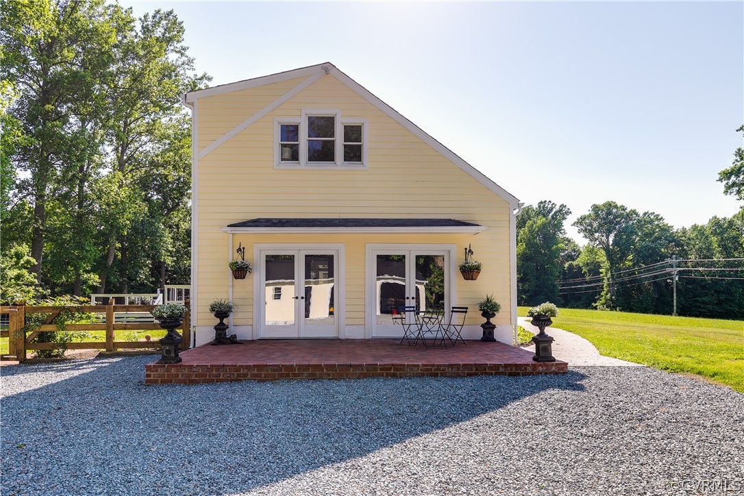 1720 Norwood Road Bruington, VA 23023 - Photo 49 of 50 a front view of a house with a yard patio and swimming pool