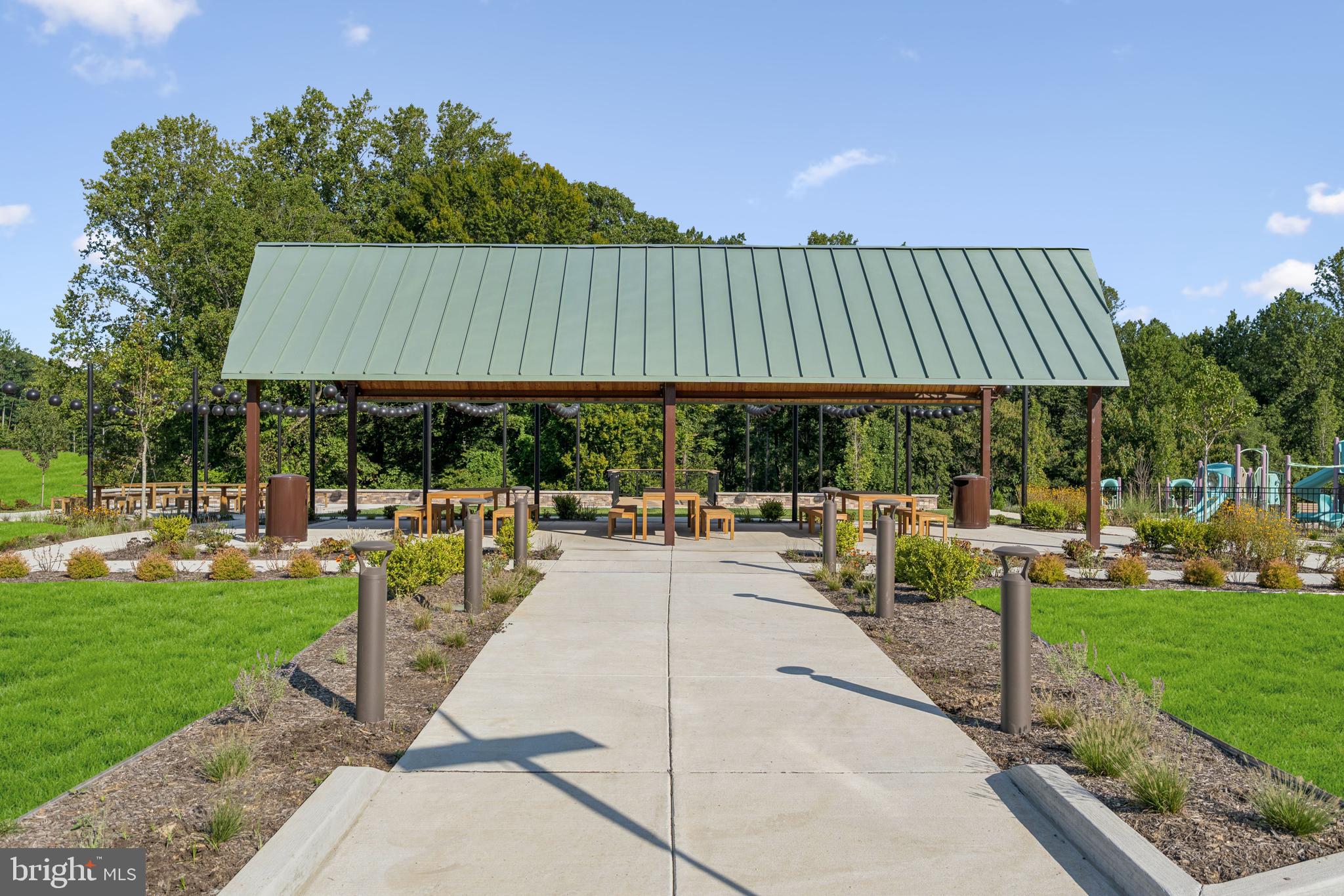10977 Pinnacle Green Road Upper Marlboro, MD 20774 - Photo 25 of 30 a view of backyard with swimming pool and patio