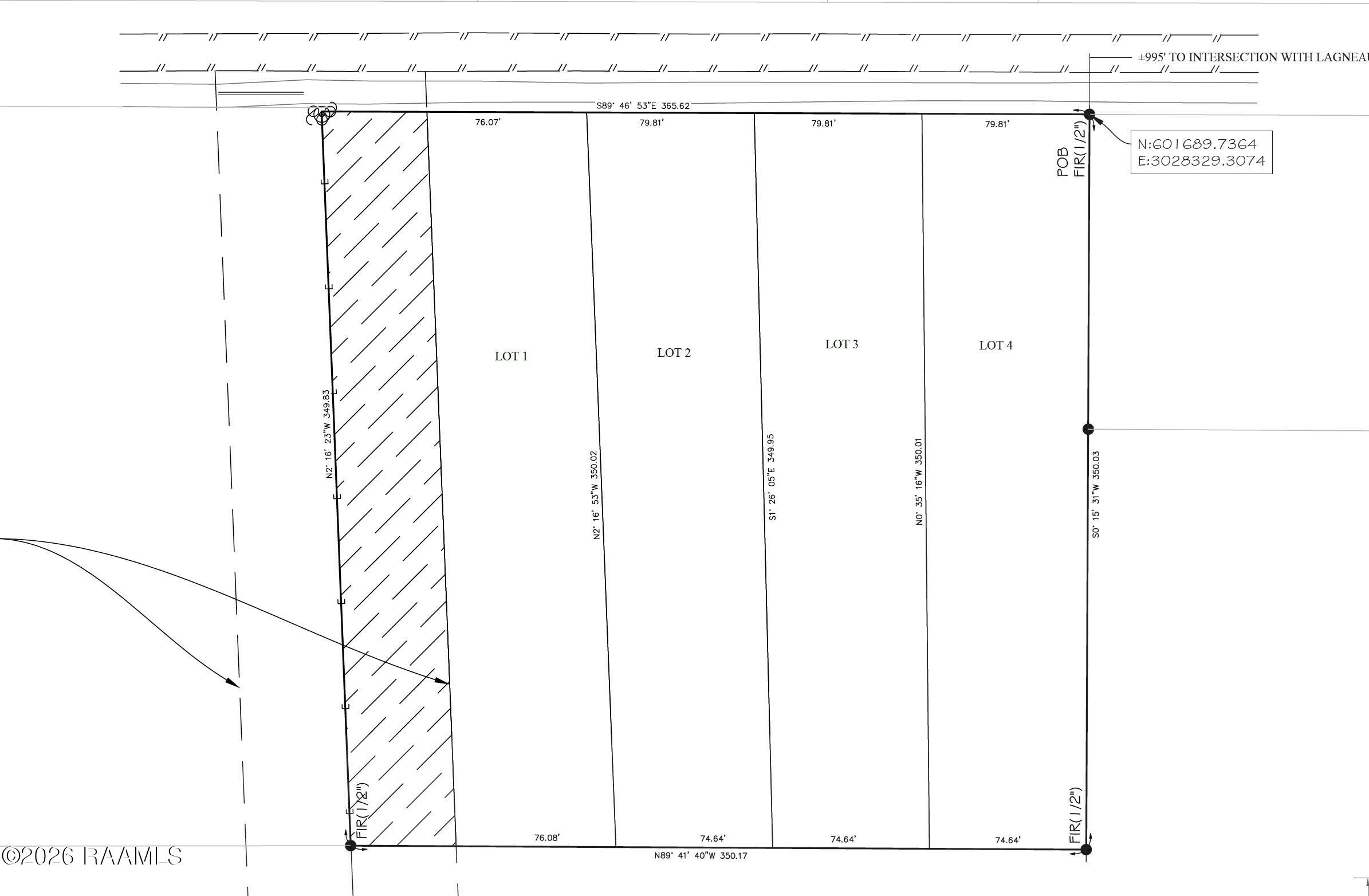 Tbd Monte Road, Unit LOT 4 Duson, LA 70529 - Photo 3 of 6 Plat
