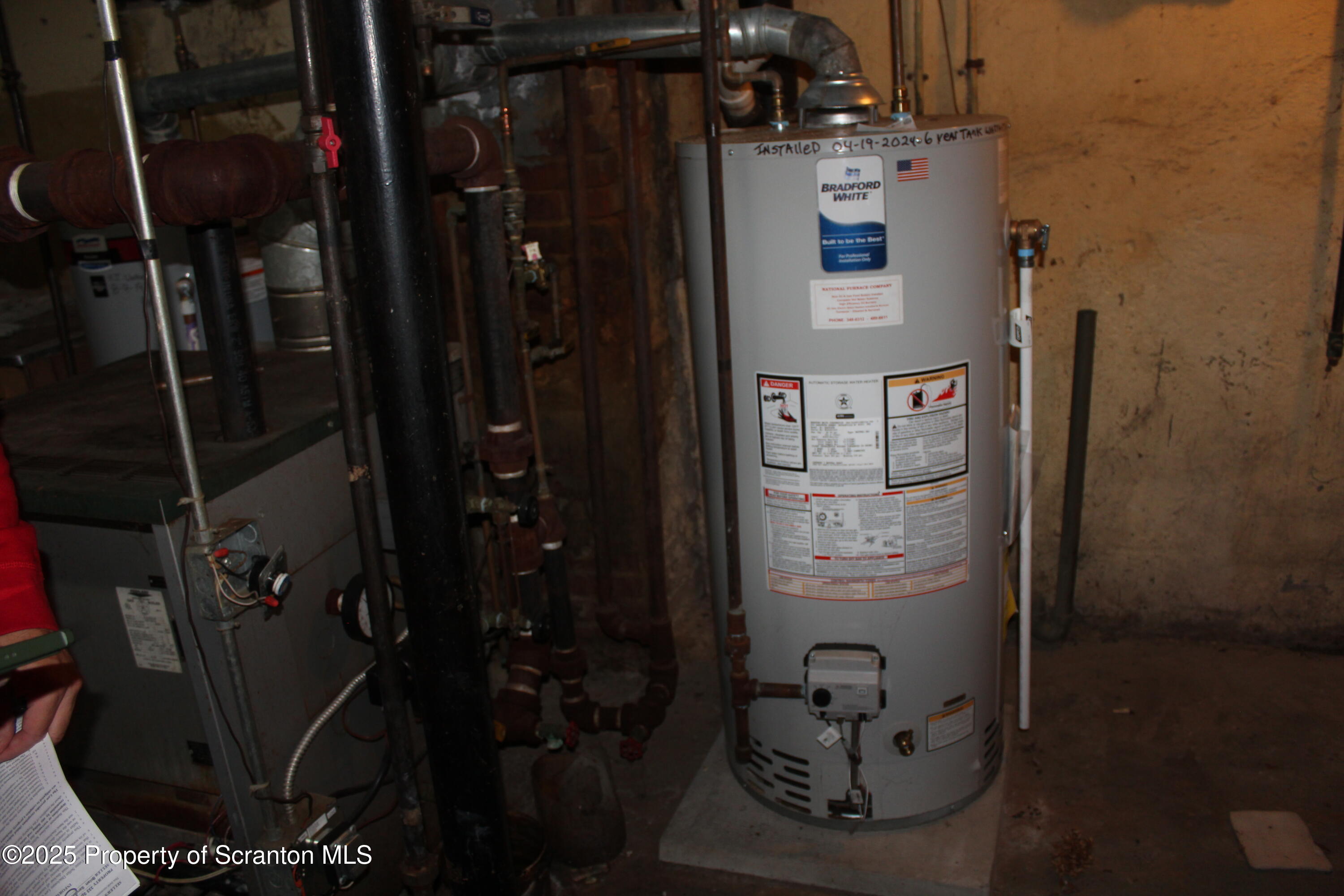 333 Spring Street Scranton, PA 18508 - Photo 42 of 43 a view of water heater room