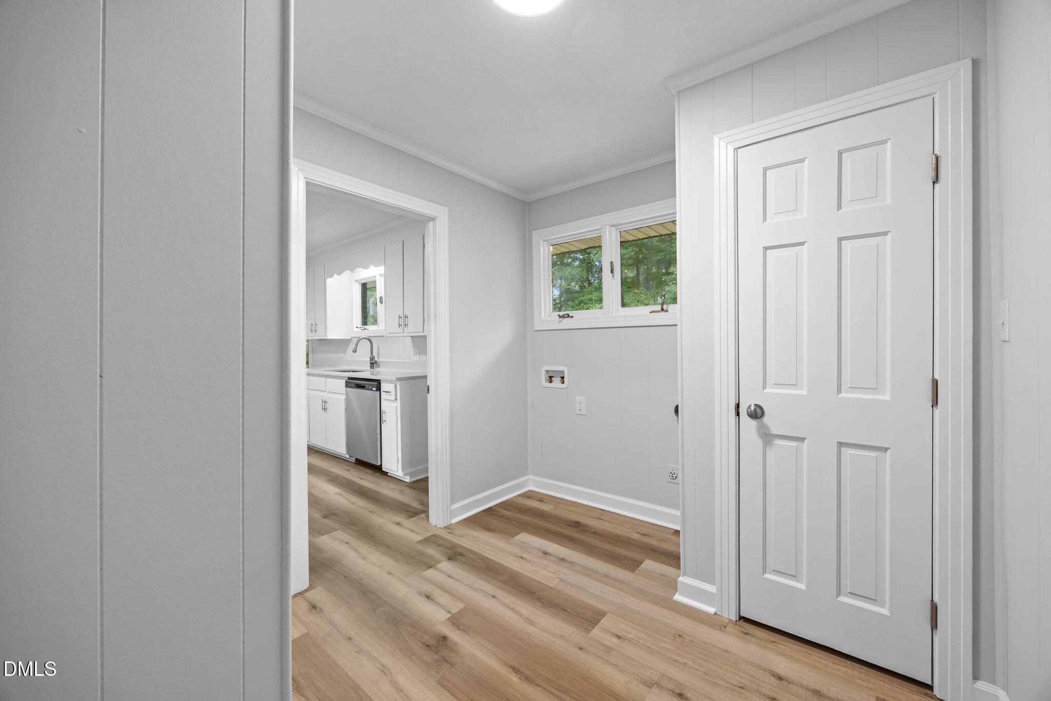 1341 Bear Trap Road Williamston, NC 27892 - Photo 15 of 42 a view of a hallway with wooden floor and closet area