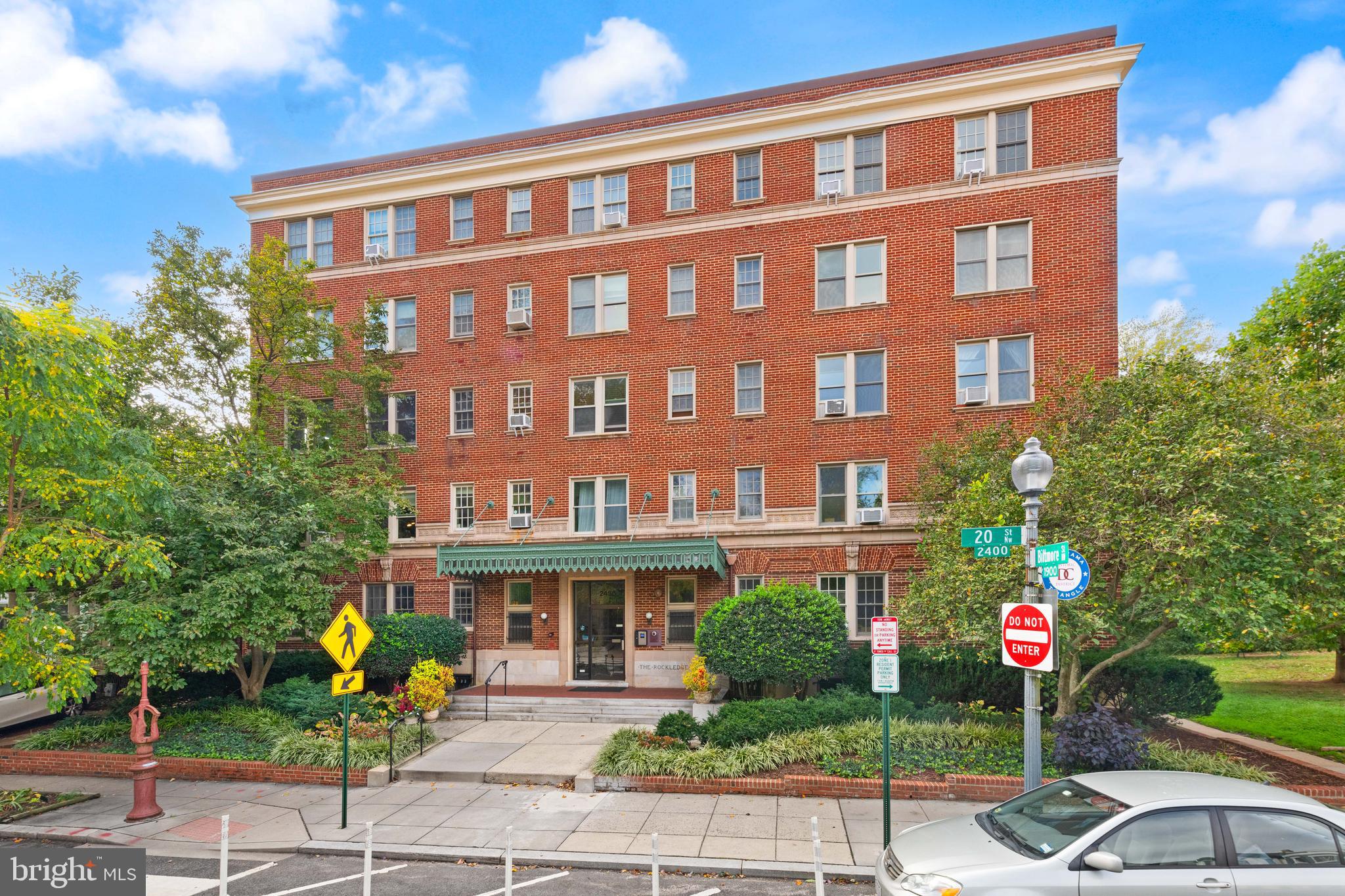 2456 20th Street Northwest, Unit 507 Washington, DC 20009 - Photo 1 of 42 a front view of a building