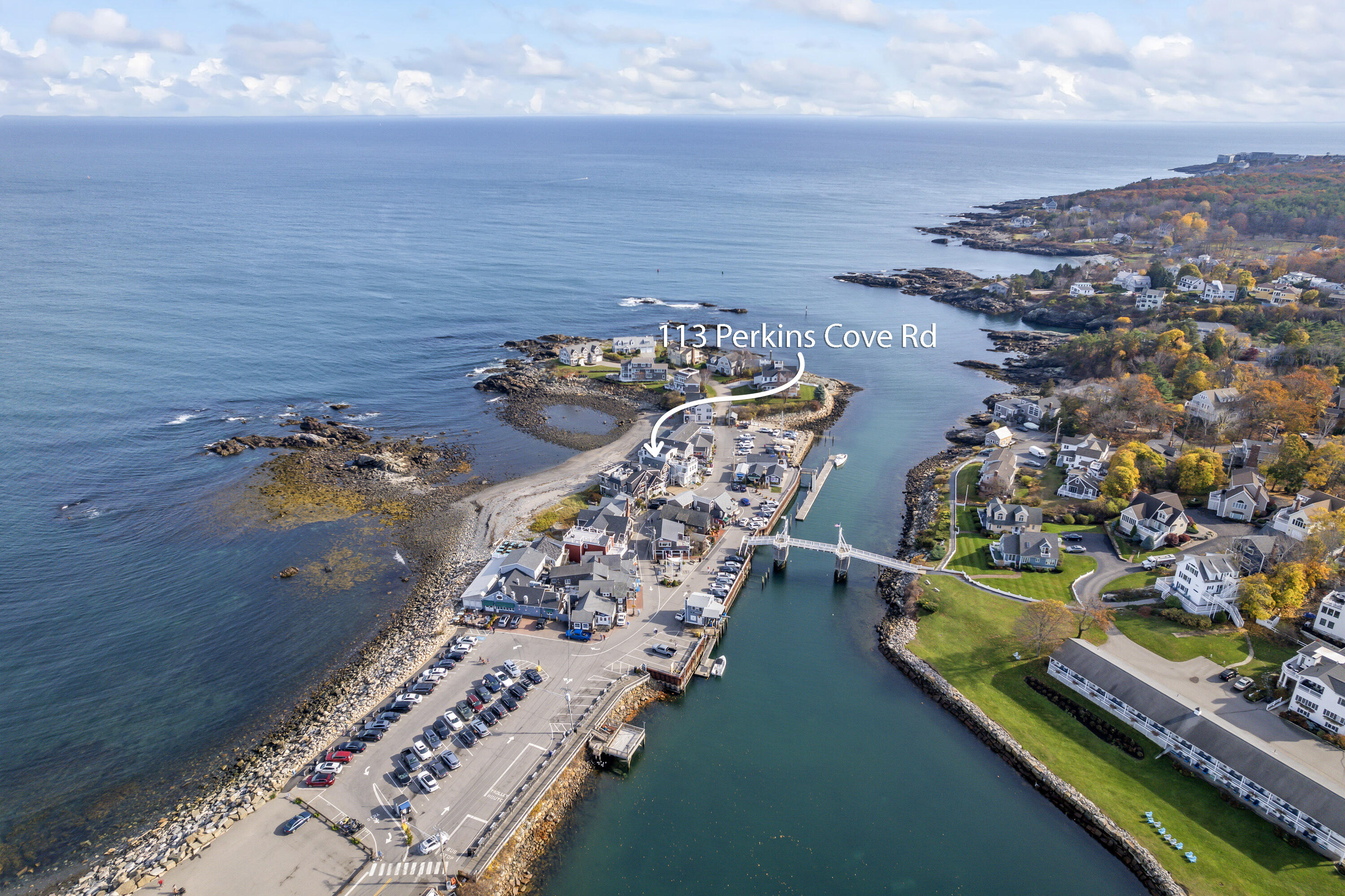 113 Perkins Cove Road Ogunquit, ME 03907 - Photo 35 of 37 Aerial