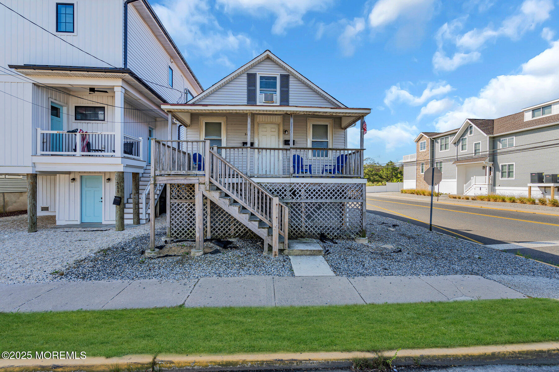 549 Brielle Road Manasquan, NJ 08736 - Photo 15 of 17 a view of a house with a yard and deck