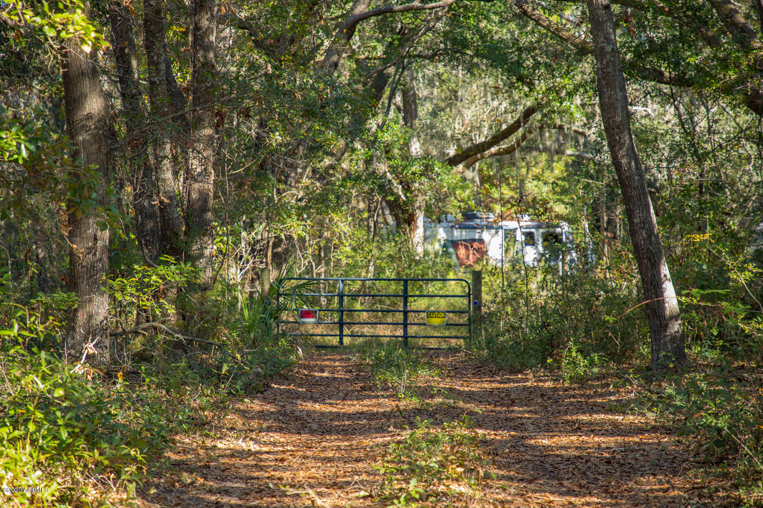 57 Tropicana Road St. Helena Island, SC 29920 - Photo 9 of 13 Gate to the heart of the propety