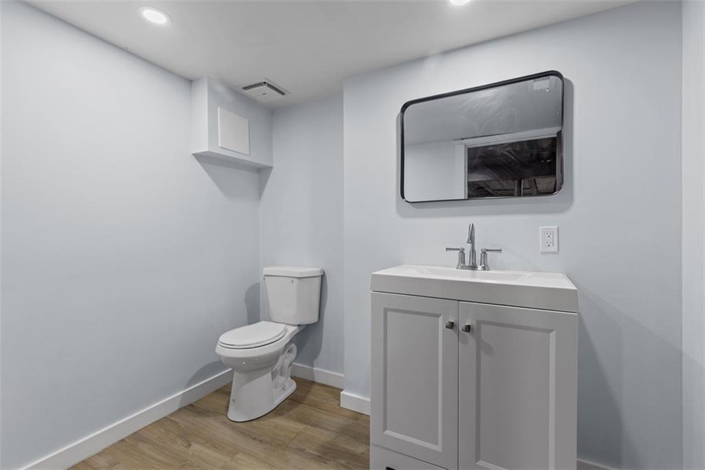 234 Navajo Road Pittsburgh, PA 15241 - Photo 31 of 34 Lower level powder room conveniently located off of the game room.