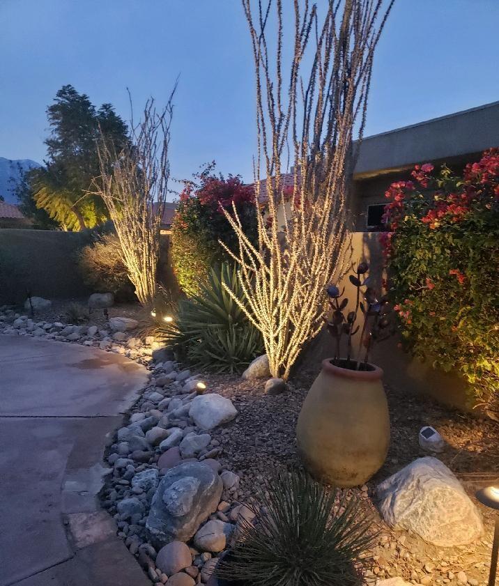 33 Colonial Drive Rancho Mirage, CA 92270 - Photo 54 of 62 a view of a backyard of the house