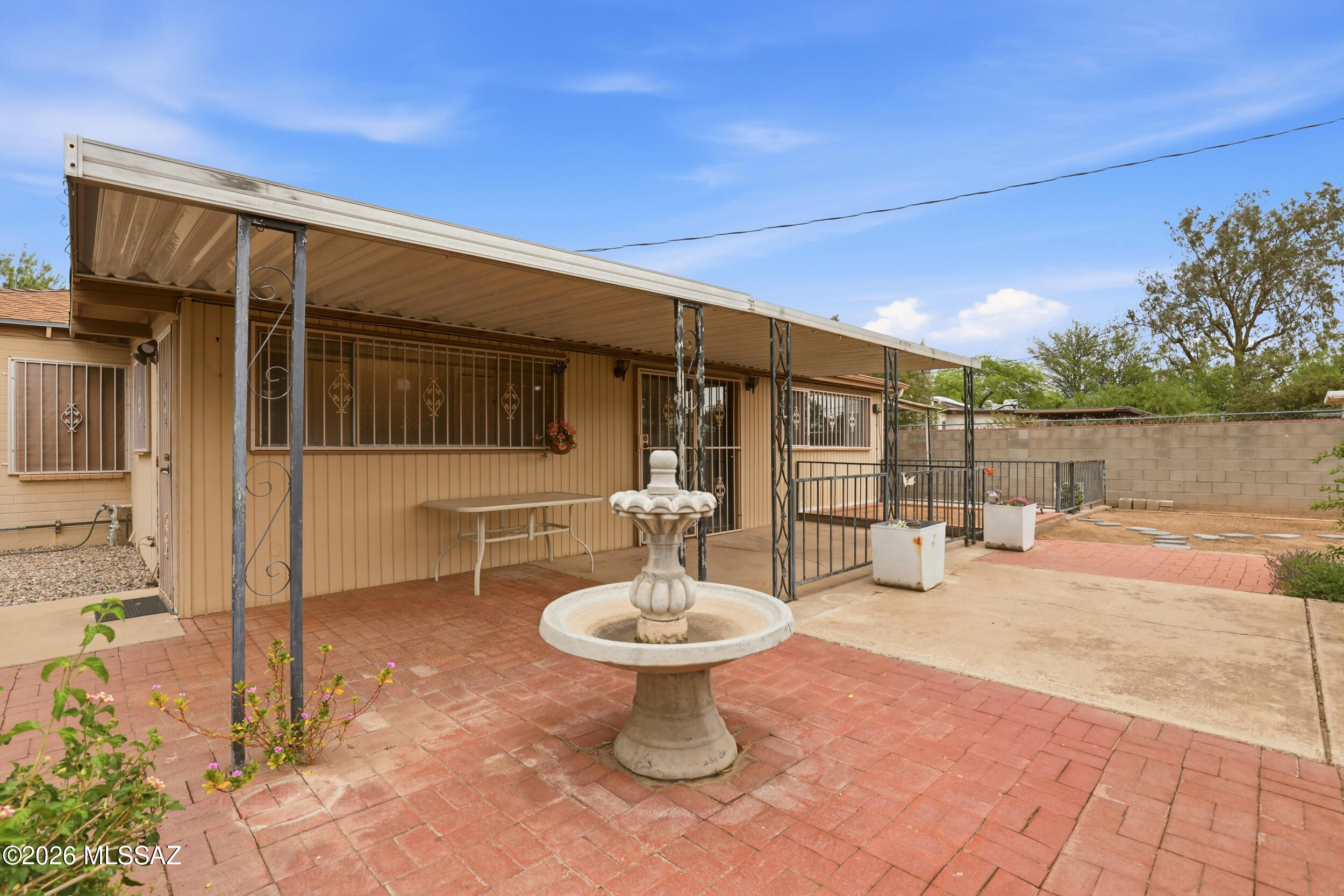3632 East Juarez Street Tucson, AZ 85713 - Photo 26 of 37 Covered Back Patio
