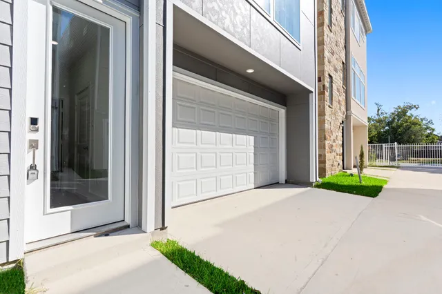 a view of a street with a building