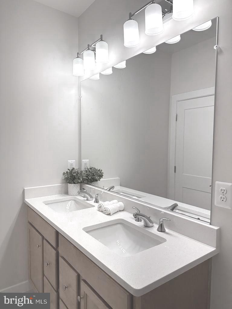 14190 Gypsum Loop Chantilly, VA 20151 - Photo 17 of 38 Primary Bathroom Double Sink
