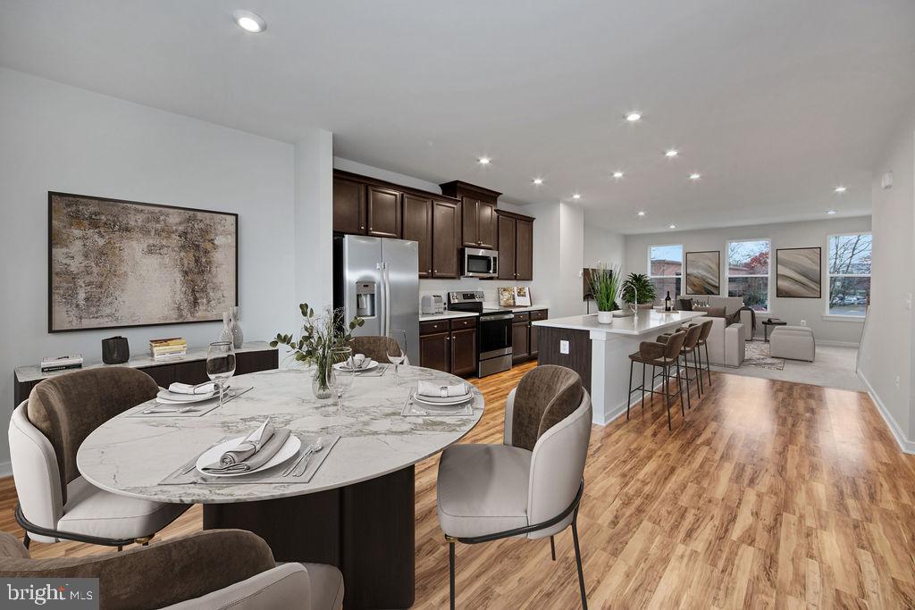 14190 Gypsum Loop Chantilly, VA 20151 - Photo 3 of 38 Open Concept
Dining/Family Rm
(Virtually Staged)