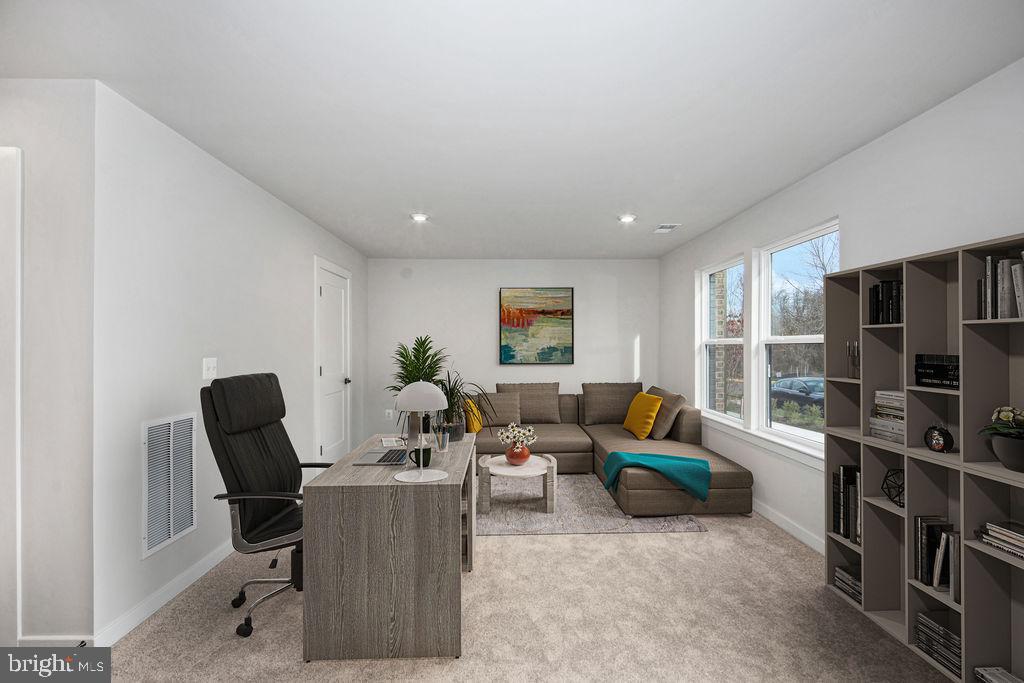 14190 Gypsum Loop Chantilly, VA 20151 - Photo 7 of 38 Main Level Flex Space (Virtually Staged)