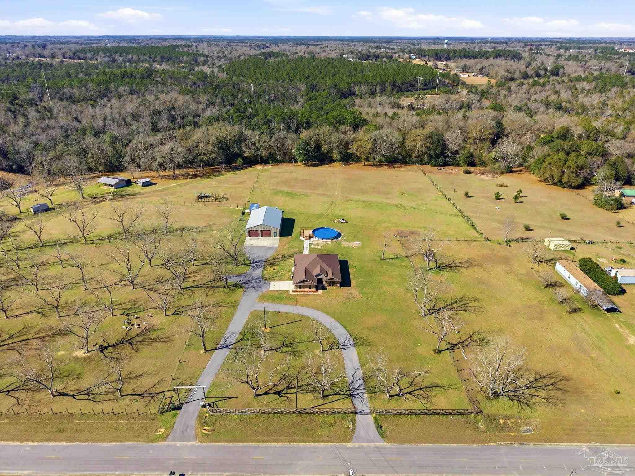 2033 Chavers Road Cantonment, FL 32533 - Photo 40 of 42 a view of a swimming pool