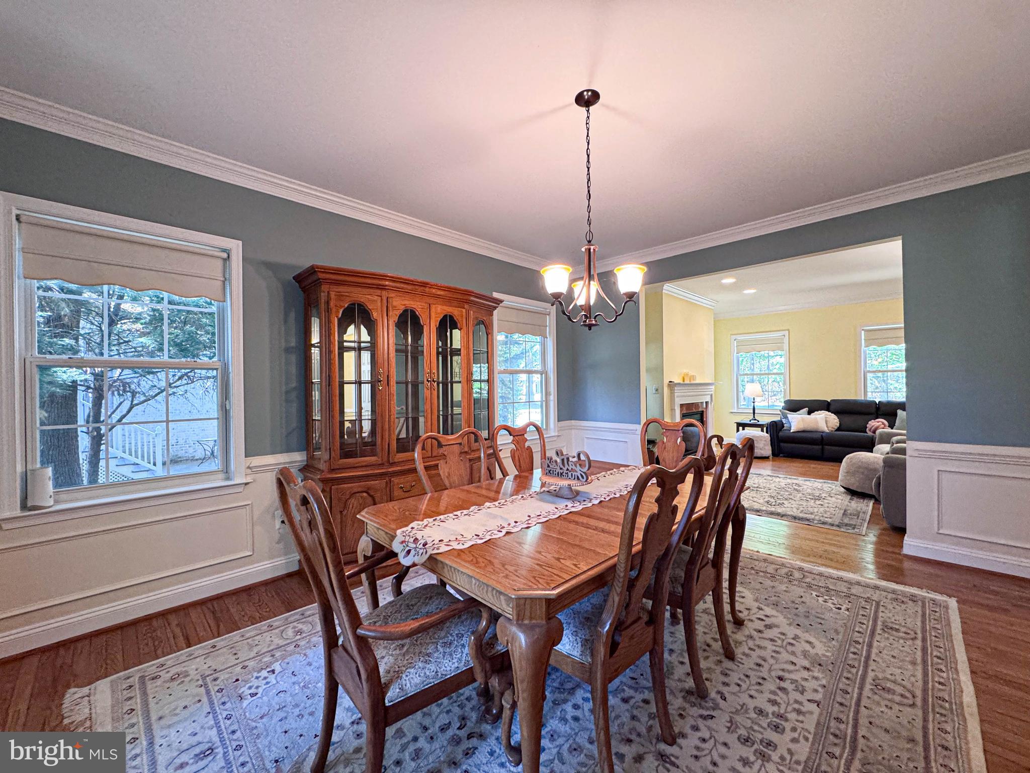 11325 Ingels Court Swan Point, MD 20645 - Photo 21 of 118 a view of a dining room with furniture window and wooden floor