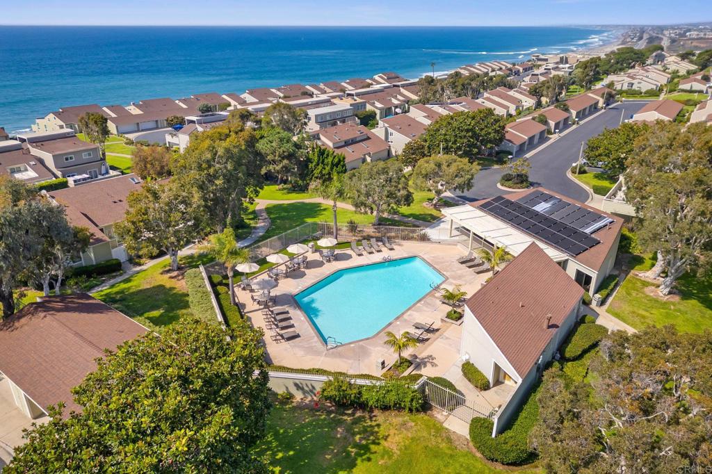 1876 Haymarket Road Encinitas, CA 92024 - Photo 32 of 43 an aerial view of a house with a ocean view