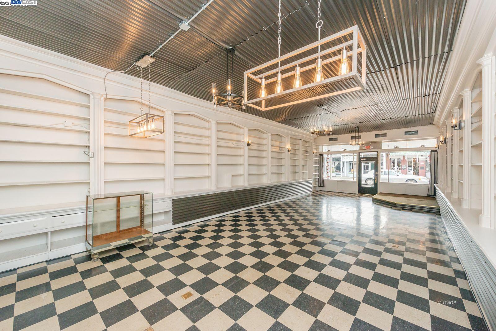 515 Main Street Weaverville, CA 96093 - Photo 12 of 36 a view of a black and white checkered floor