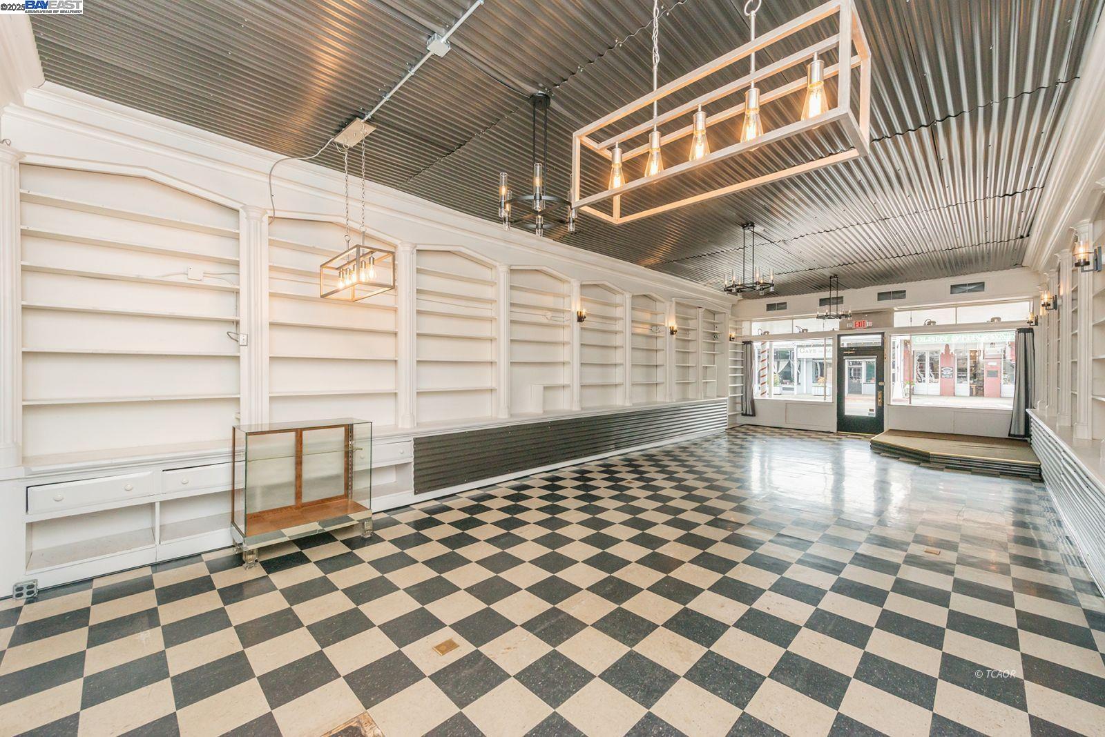515 Main Street Weaverville, CA 96093 - Photo 2 of 36 a view of a black and white checkered floor