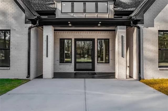 a view of entrance door of the house