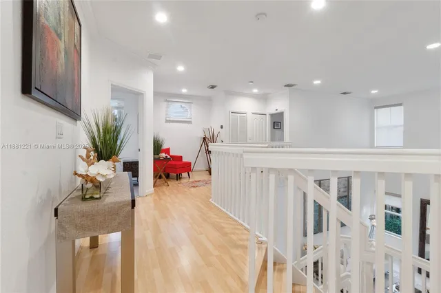 a room with gym equipment