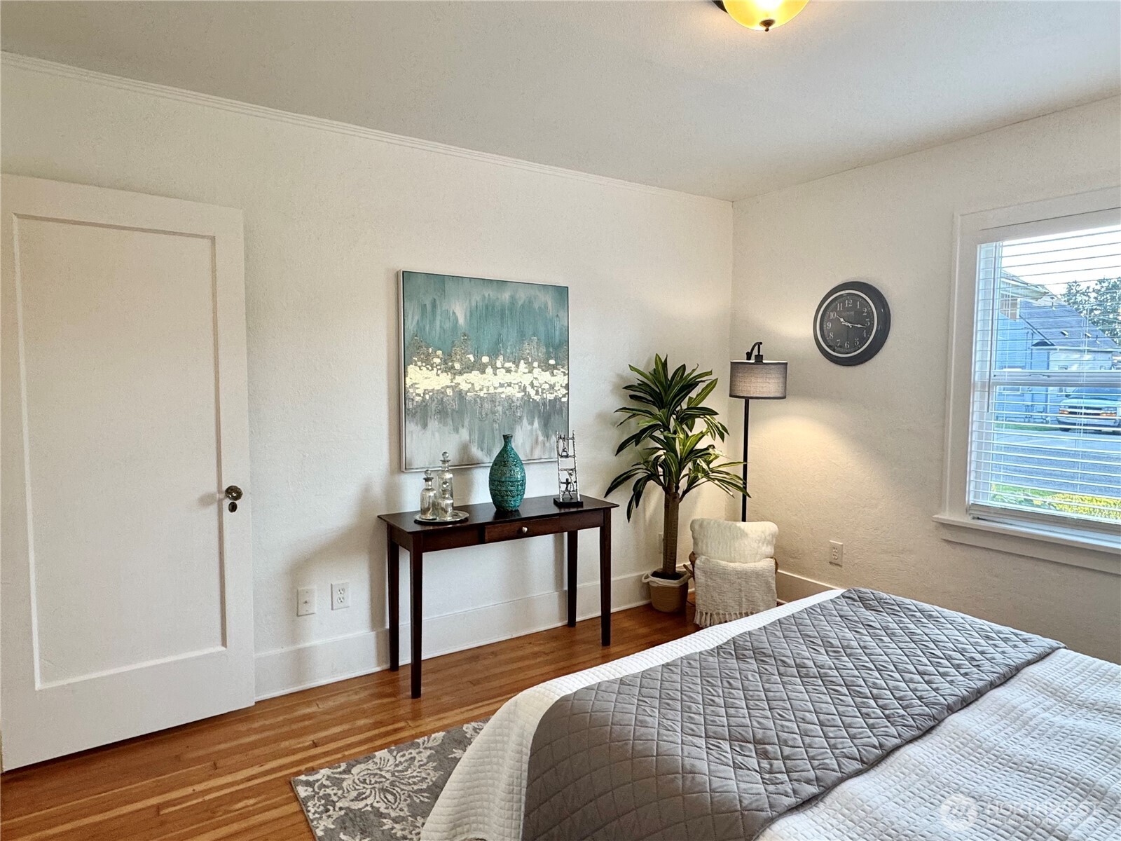 4837 South I Street Tacoma, WA 98408 - Photo 16 of 40 a bedroom with a bed and a window