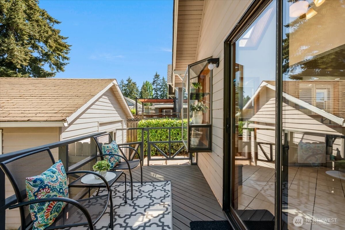 4837 South I Street Tacoma, WA 98408 - Photo 30 of 40 a view of balcony with furniture