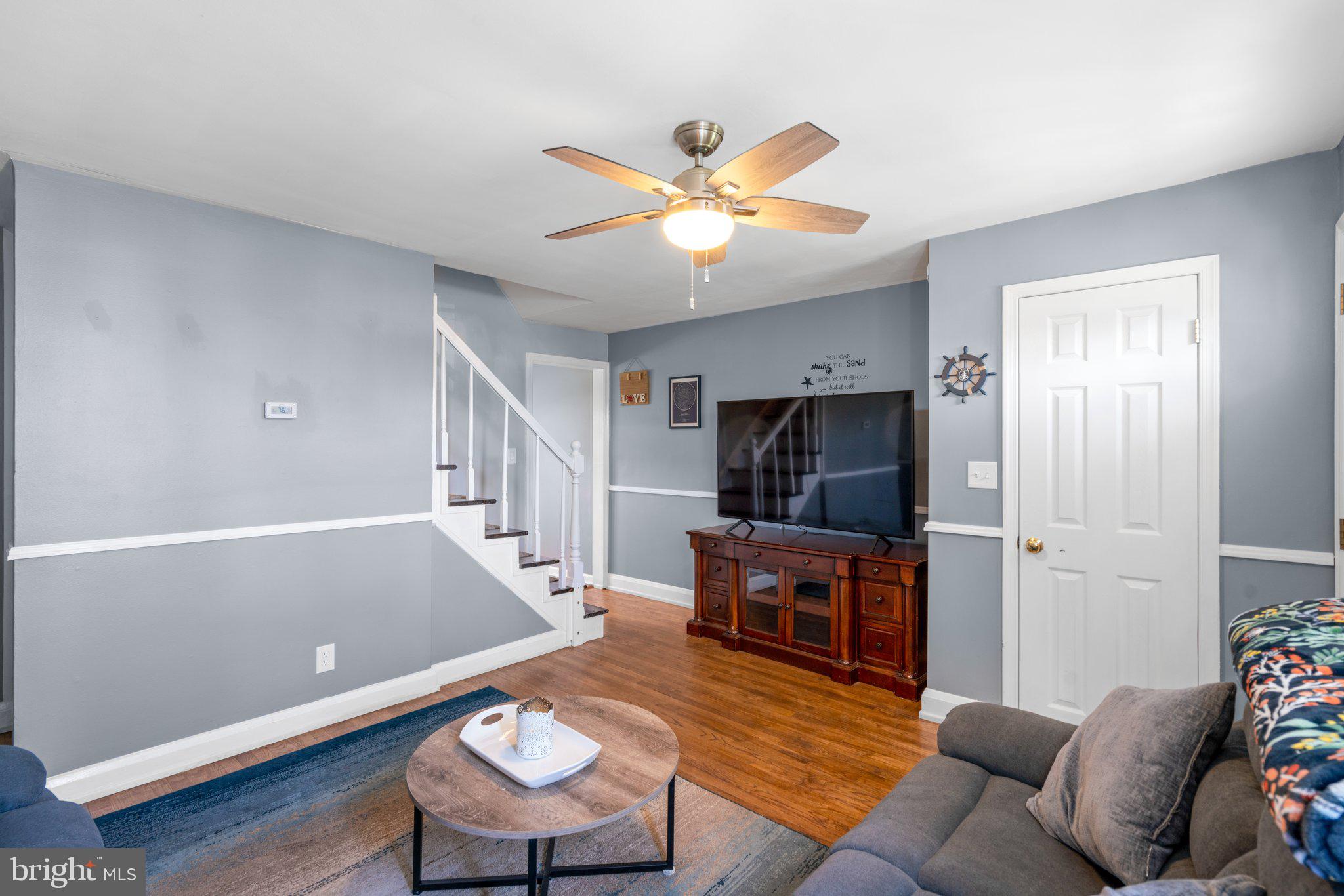 7823 Scholar Road Dundalk, MD 21222 - Photo 9 of 26 Living Room to Eat In Kitchen