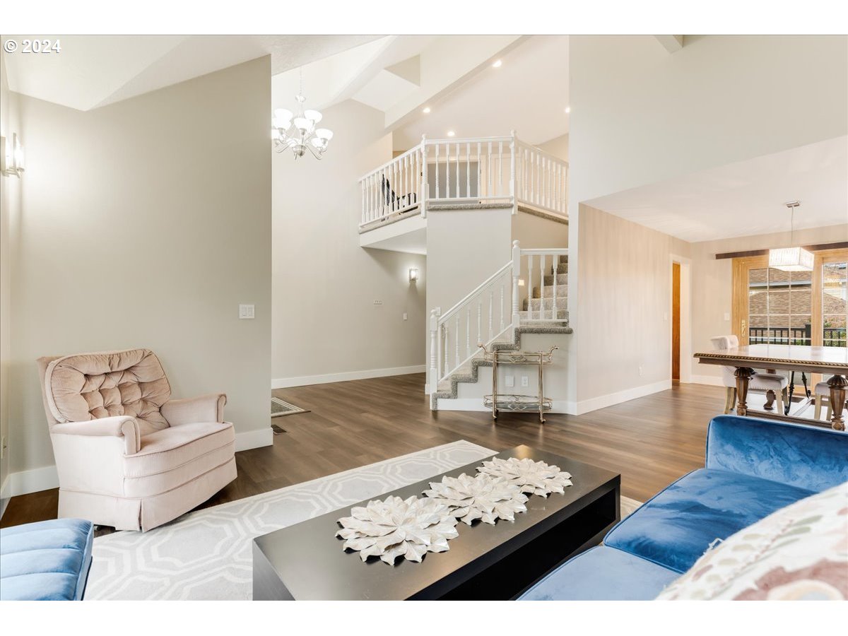 1812 Southwest Nancy Drive Gresham, OR 97080 - Photo 9 of 39 a living room with furniture and wooden floor