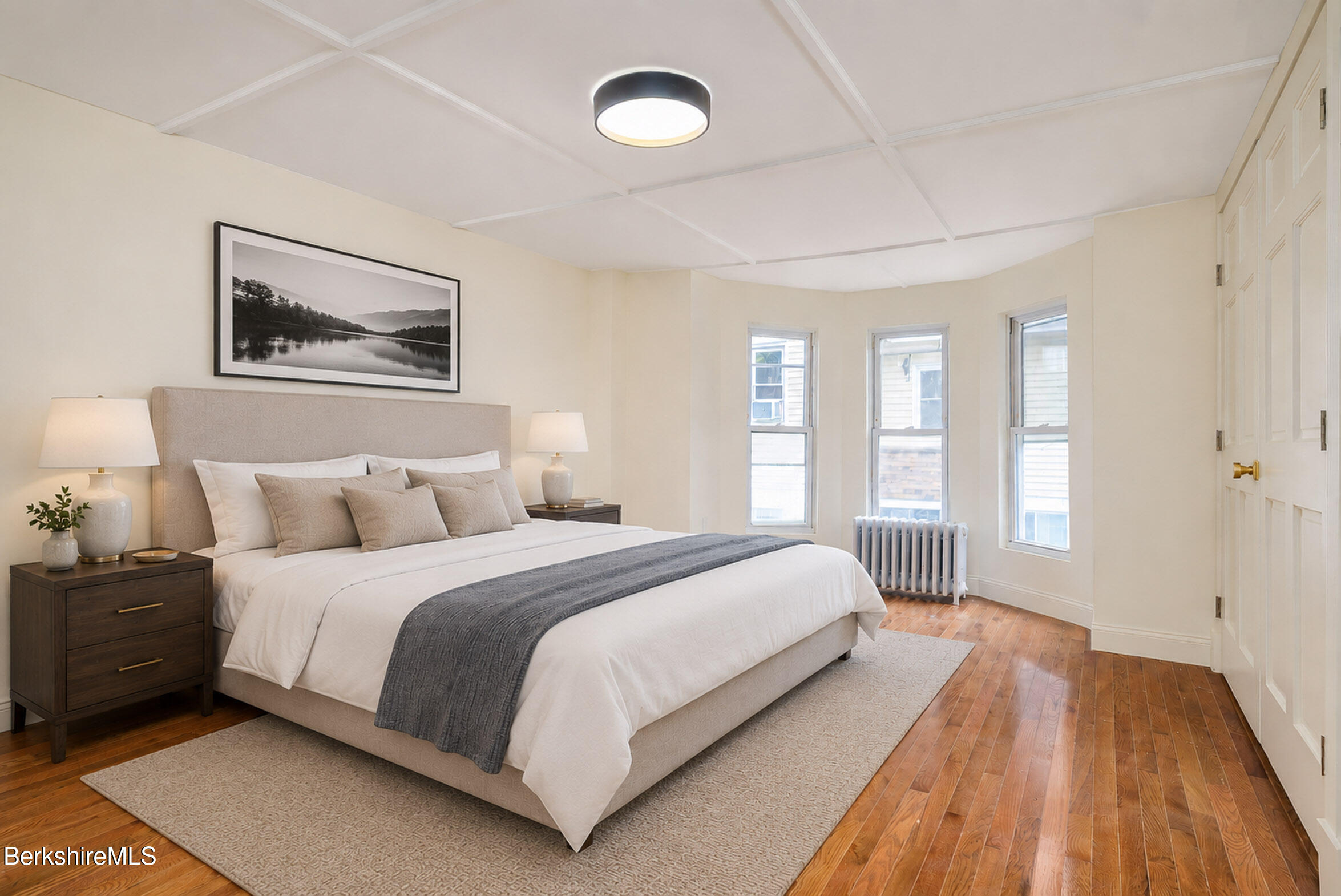 83 Chestnut Street, Unit UPPR North Adams, MA 01247 - Photo 19 of 23 Bedroom Virtual Staged
