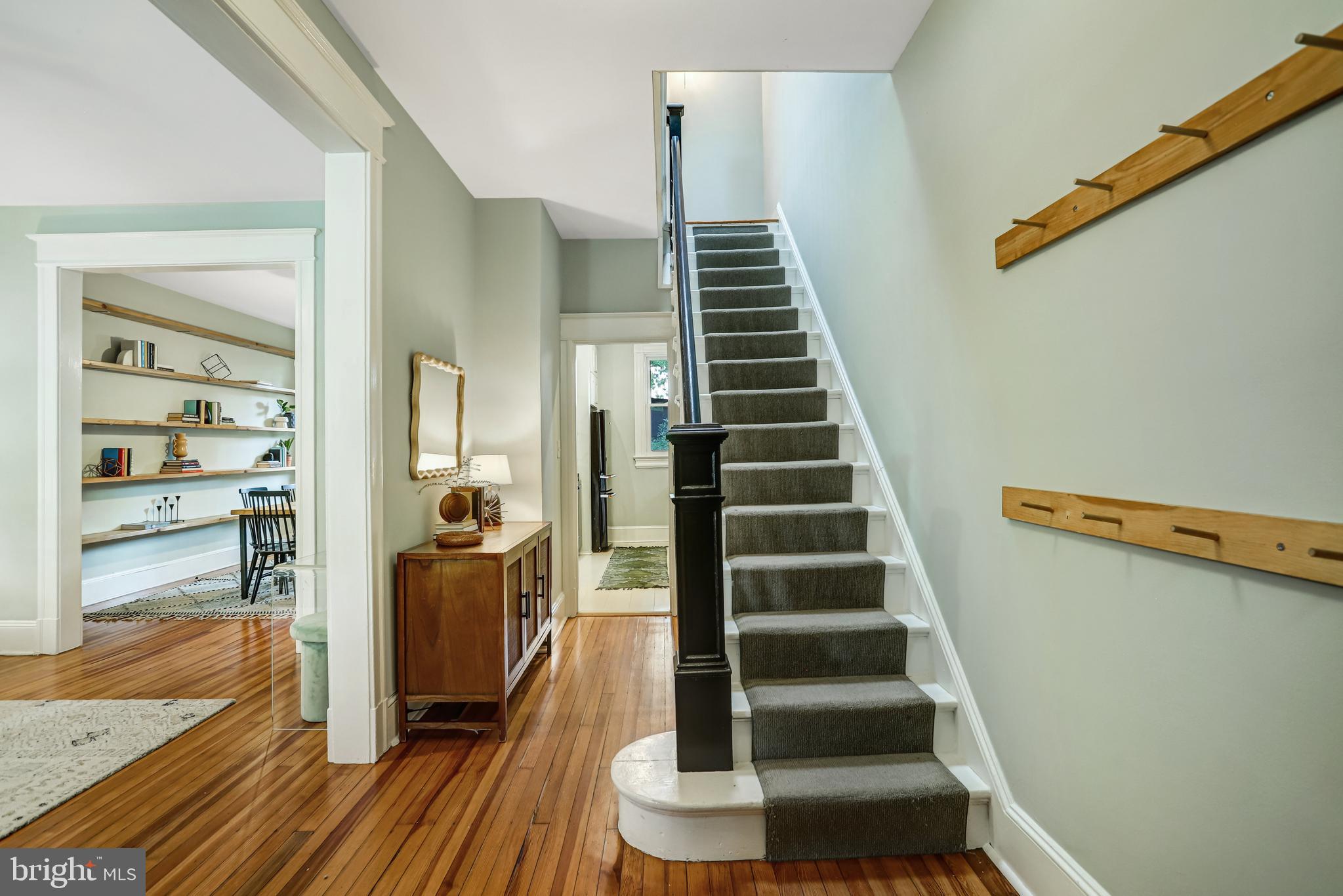 815 Webster Street Northwest Washington, DC 20011 - Photo 4 of 23 Front entry w tons of hooks for easy storage