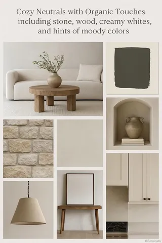 a living room with a fireplace and a flat screen tv