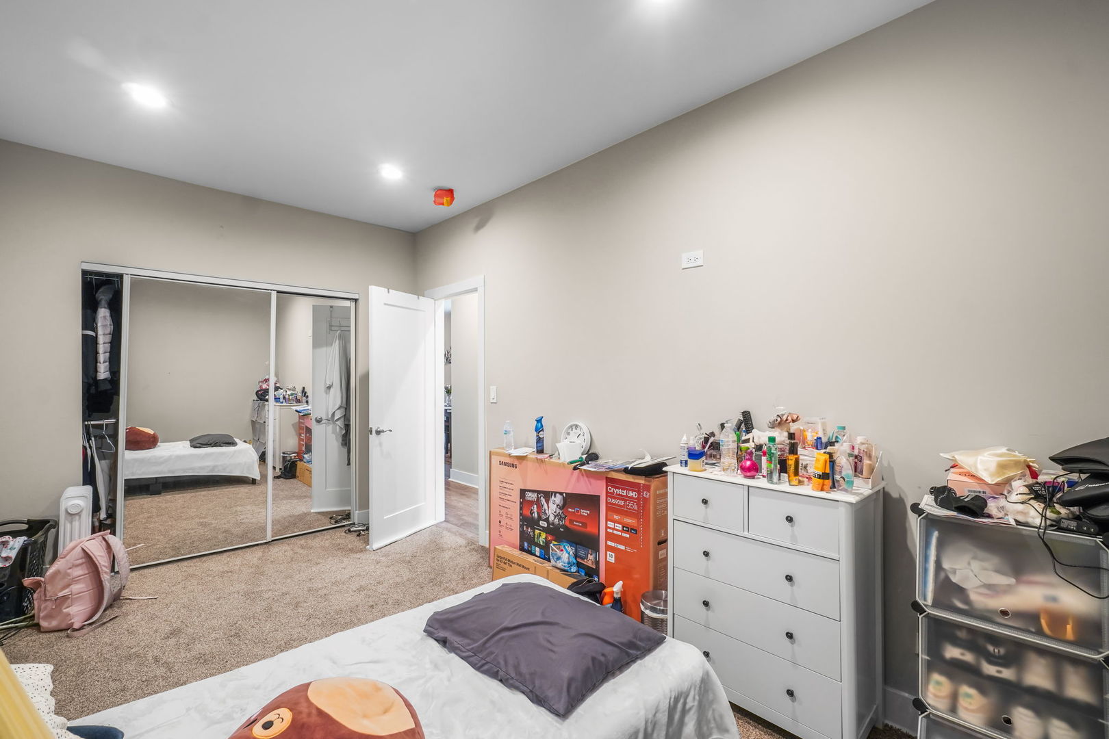 1906 South 60th Court Cicero, IL 60804 - Photo 17 of 40 a storage room with furniture and wooden floor