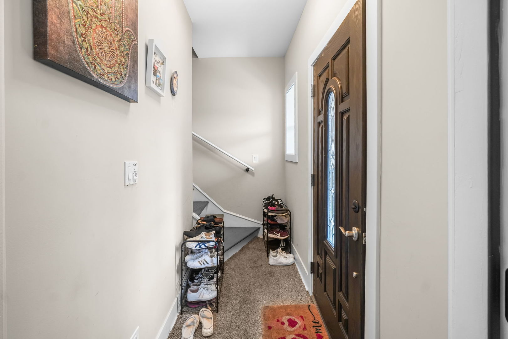 1906 South 60th Court Cicero, IL 60804 - Photo 6 of 40 a view of a hallway with storage and utility