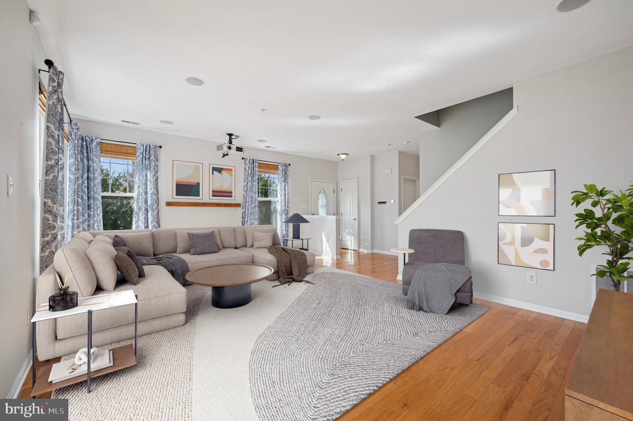 1 Old Cedarbrook Road Wyncote, PA 19095 - Photo 3 of 17 a living room with furniture and a large window