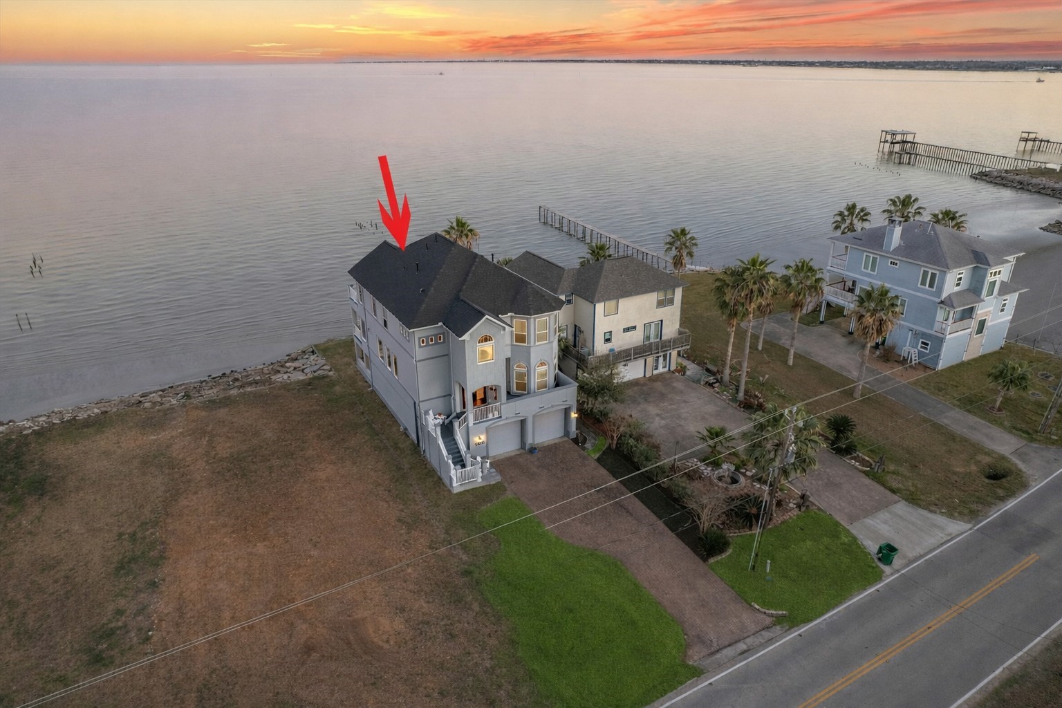 1406 Todville Road Seabrook, TX 77586 - Photo 4 of 49 HIGHLIGHTED AERIAL.