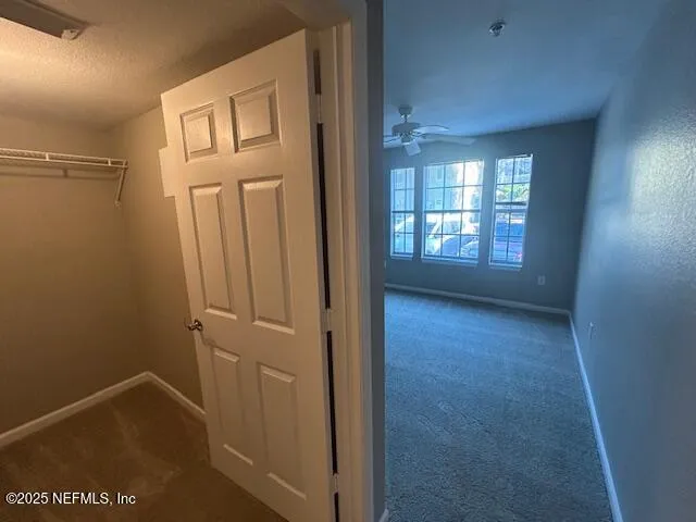 a view of walk in closet