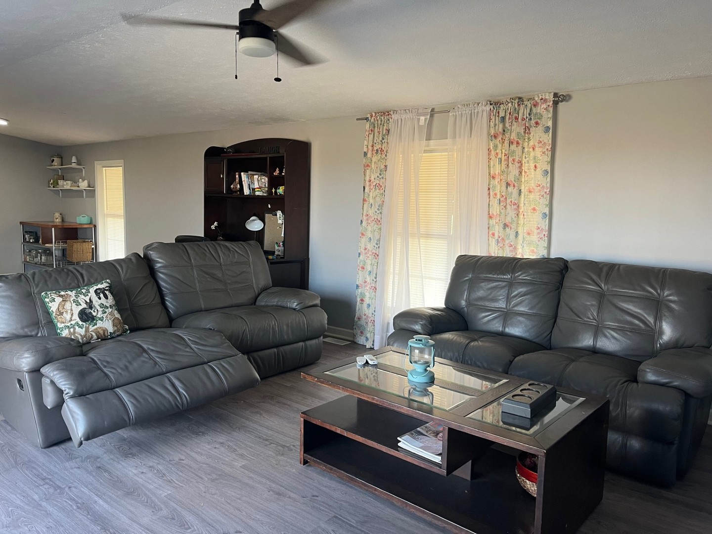 3770 East 1050th Road Earlville, IL 60518 - Photo 4 of 11 a living room with furniture and a wooden floor
