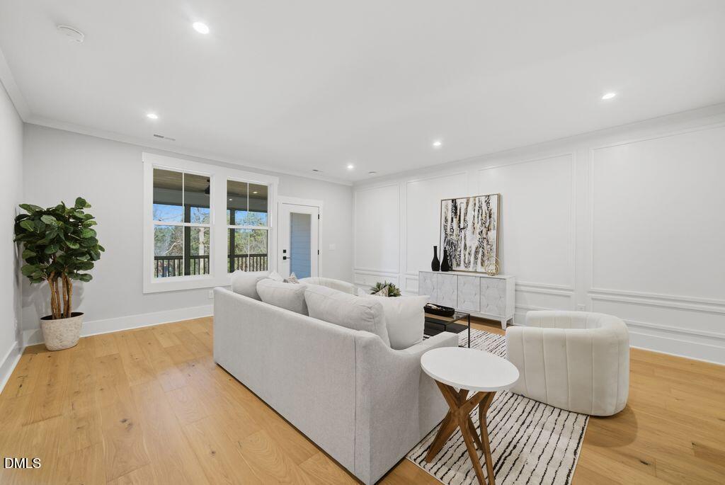 1500 Shadowood Lane Raleigh, NC 27612 - Photo 17 of 39 Gameroom with porch