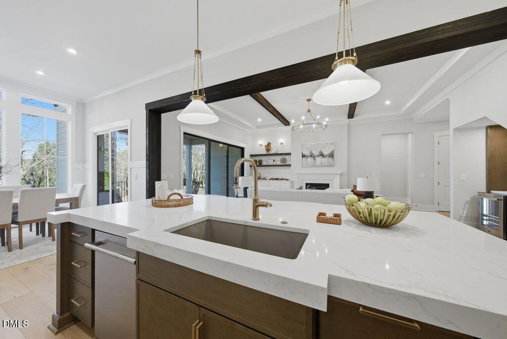 1500 Shadowood Lane Raleigh, NC 27612 - Photo 21 of 40 Natural Light with Mitred Countertop fac