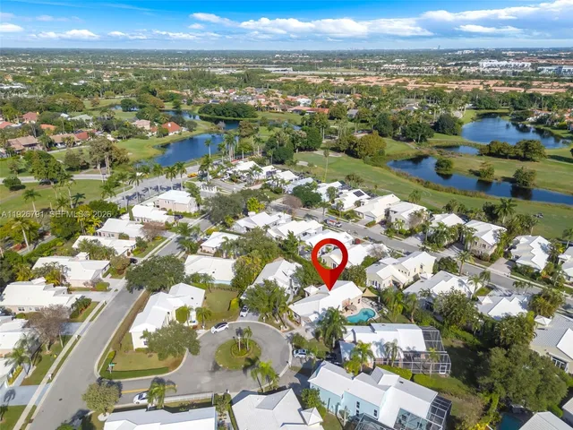 an aerial view of a city with lots of residential buildings