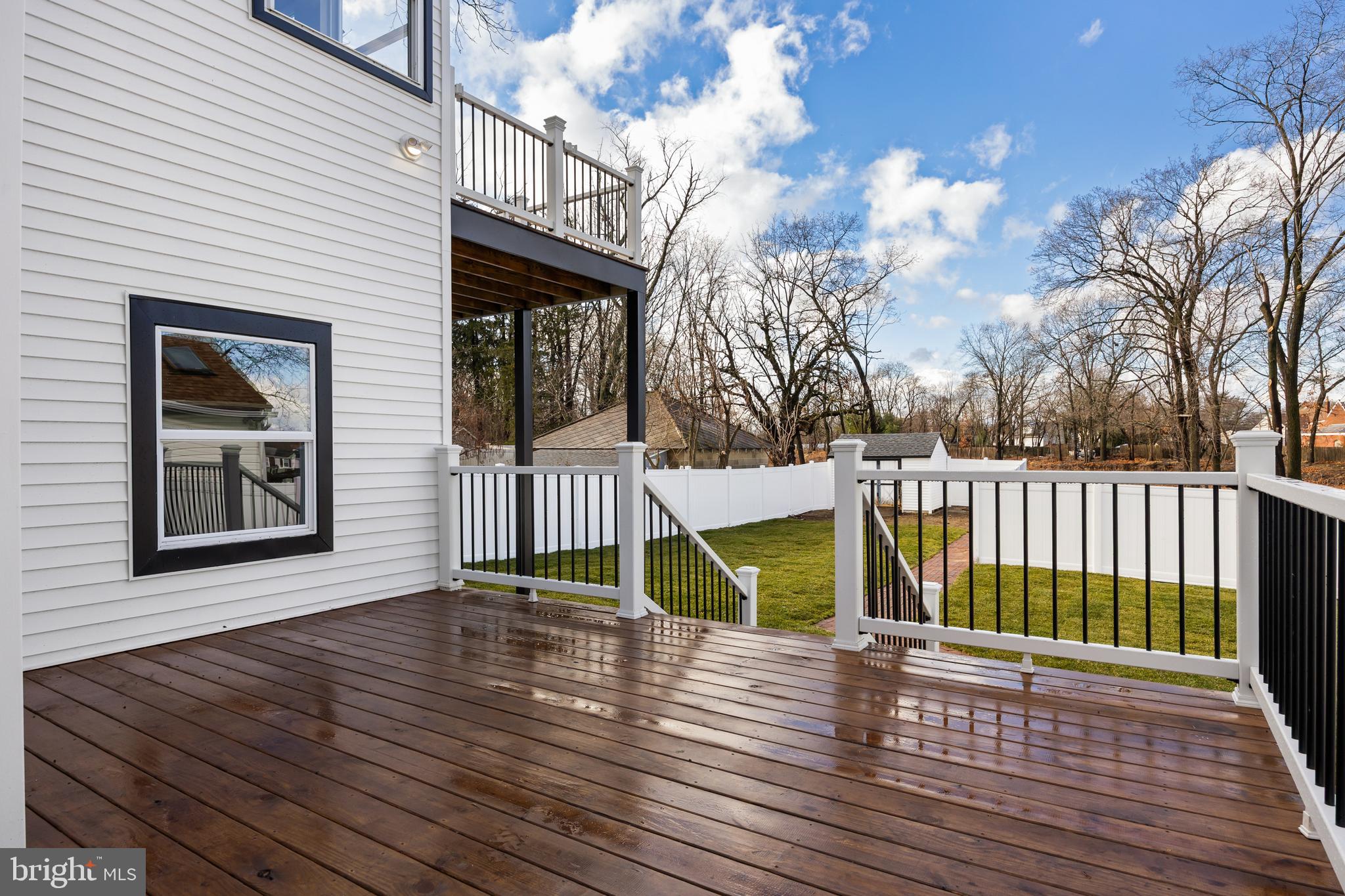 52 Madison Avenue Mount Holly, NJ 08060 - Photo 42 of 53 a view of a house with wooden deck