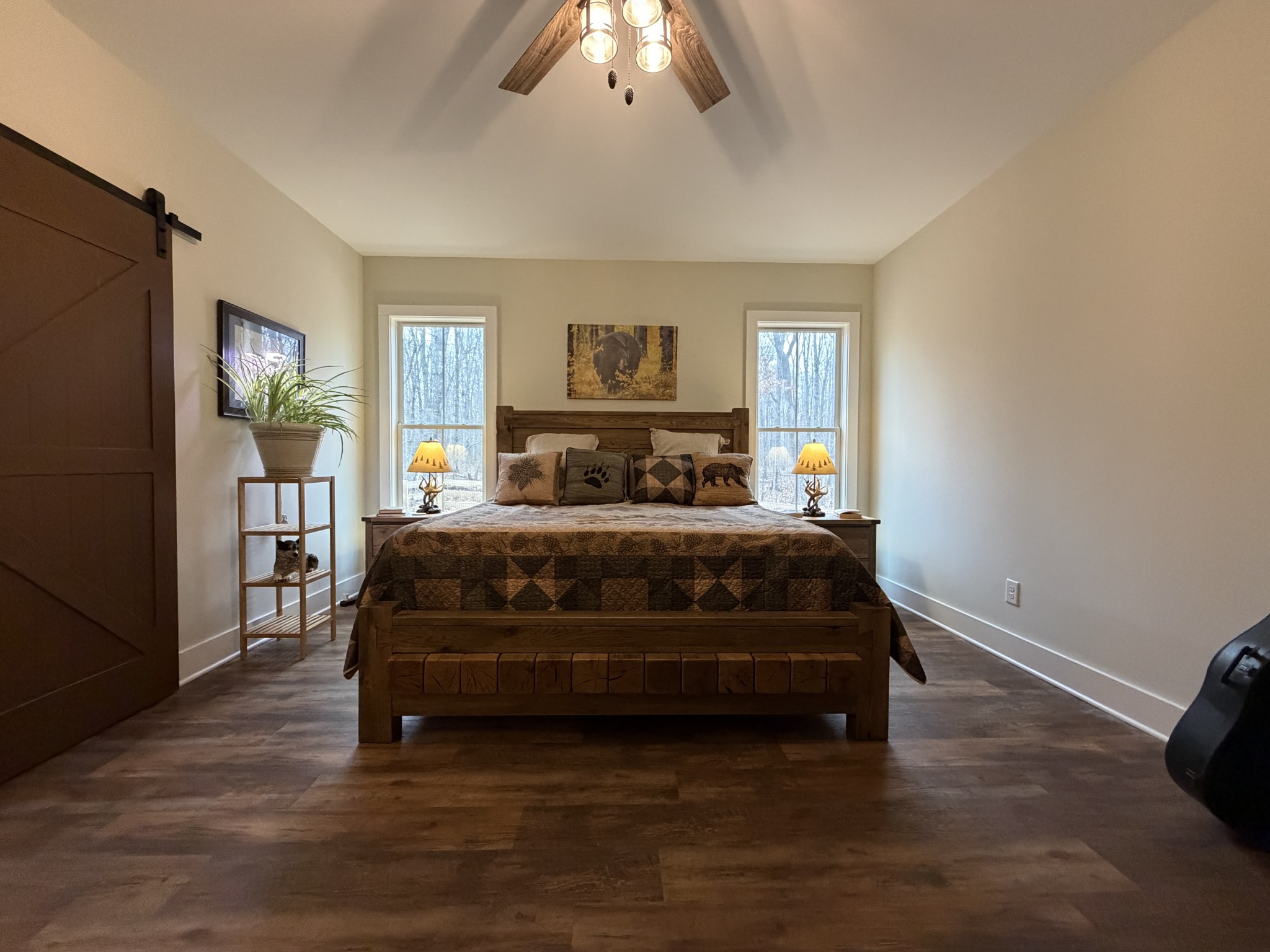 2095 Lake Louisa Loop Monteagle, TN 37356 - Photo 12 of 48 a bedroom with a bed and a window