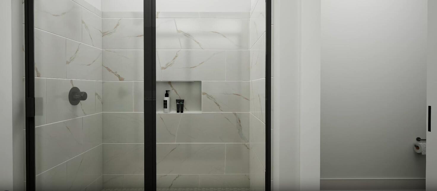 98 Sagebrush Drive Freeport, FL 32439 - Photo 6 of 30 a bathroom with a glass shower door