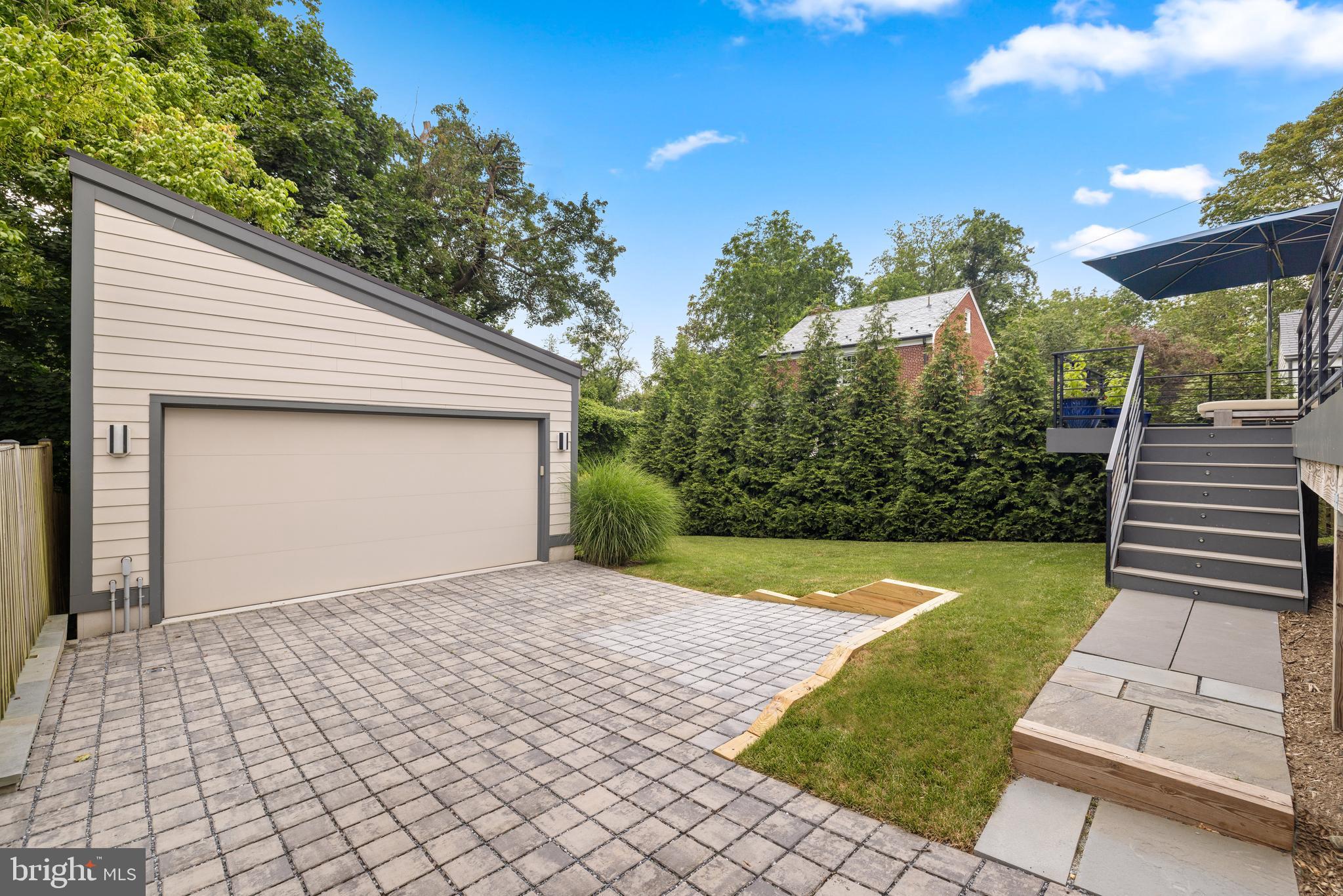 5624 Sherier Place Northwest Washington, DC 20016 - Photo 60 of 60 a view of a backyard of the house