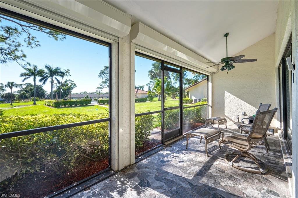 640 Augusta Boulevard Naples, FL 34113 - Photo 16 of 29 a view of swimming pool from a balcony