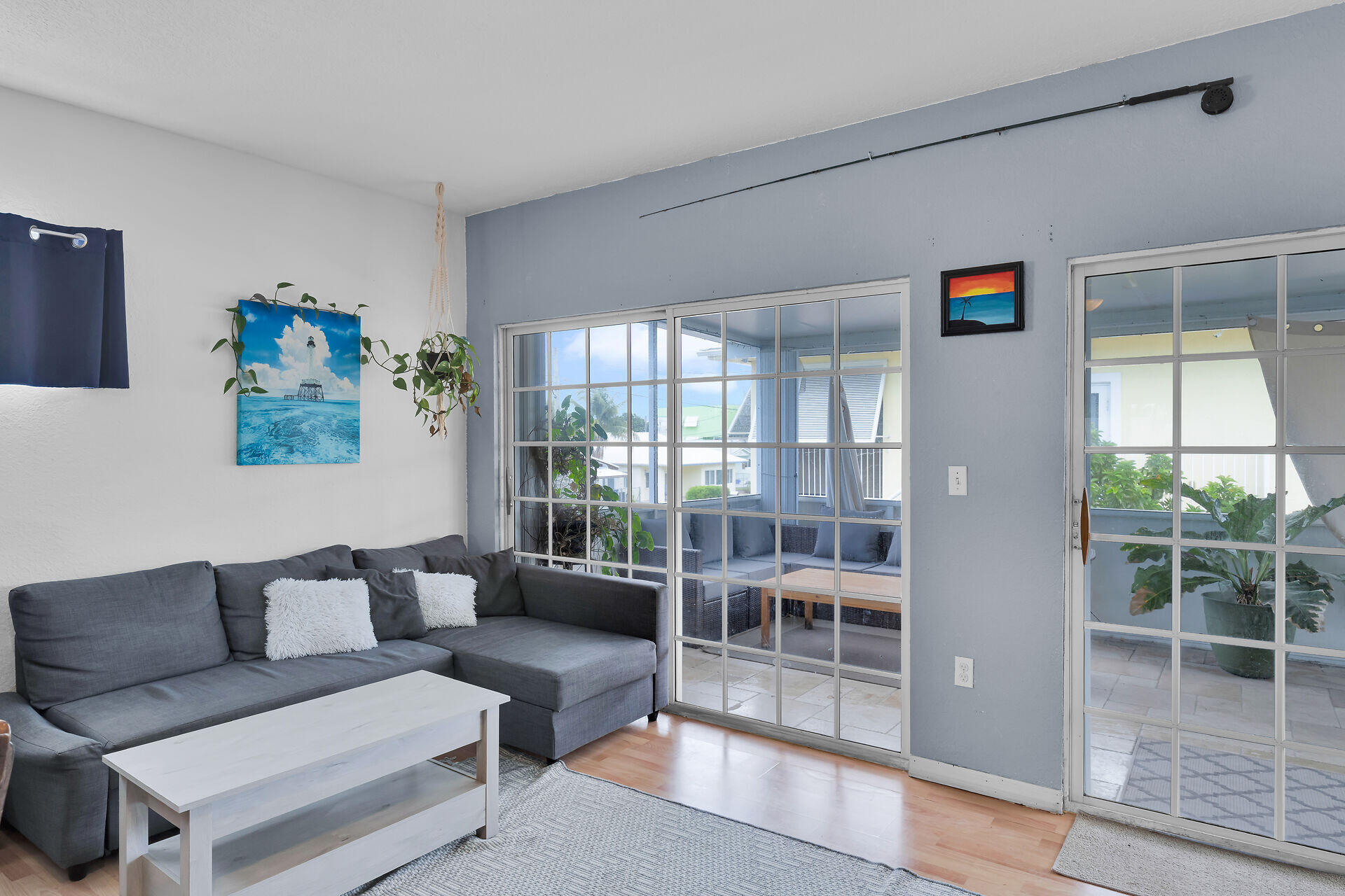 64 Coconut Drive Key Largo, FL 33037 - Photo 9 of 44 a living room with furniture and a large window